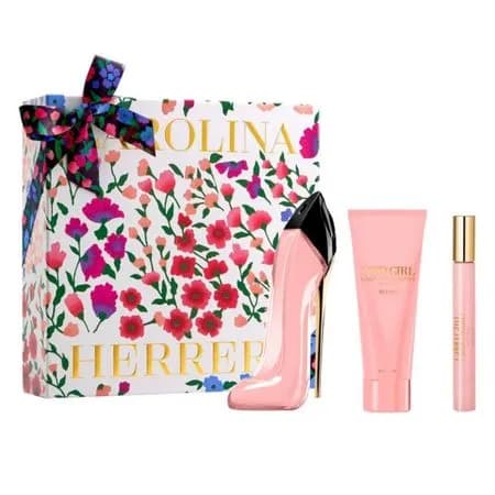 Kit Good Girl Blush EDP 80ml + Body Lotion 100ml + Travel Size 10ml