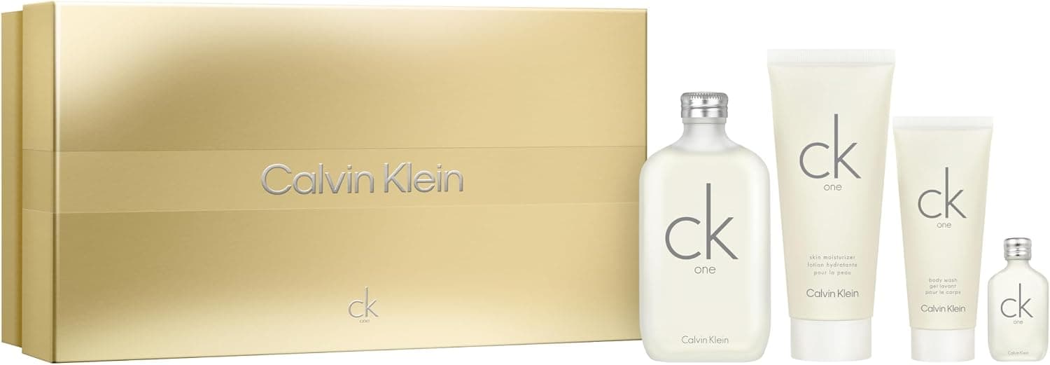 Kit CK One 200ml + 15ml + Body 200ml + Body Wash 100ml